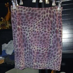 Stylish Leopard Print Mini Skirt